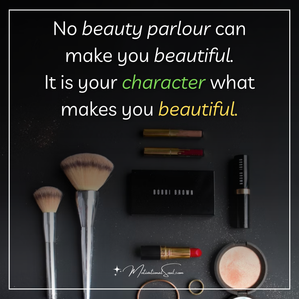 No beauty parlour can