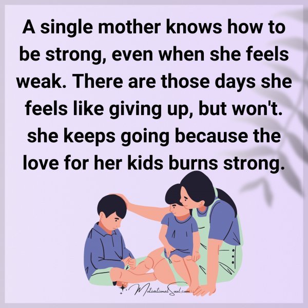 A single mother