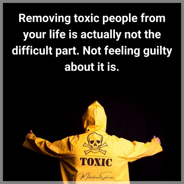 Removing toxic
