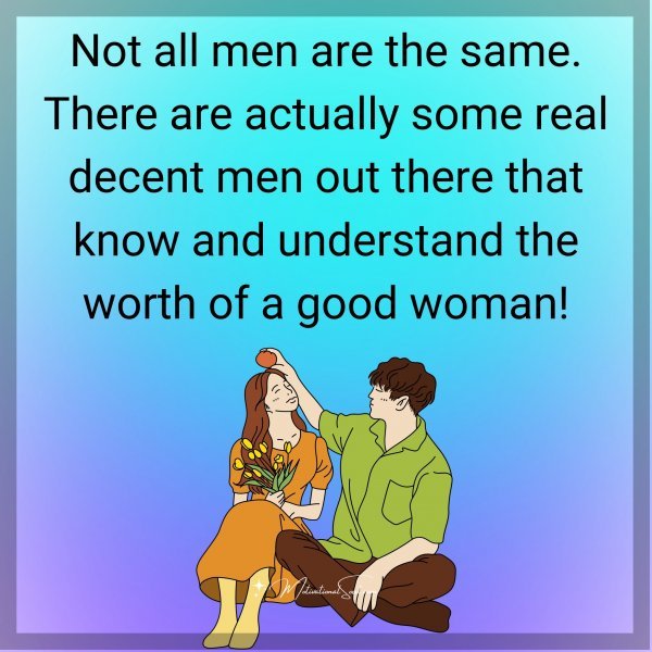 Not all men