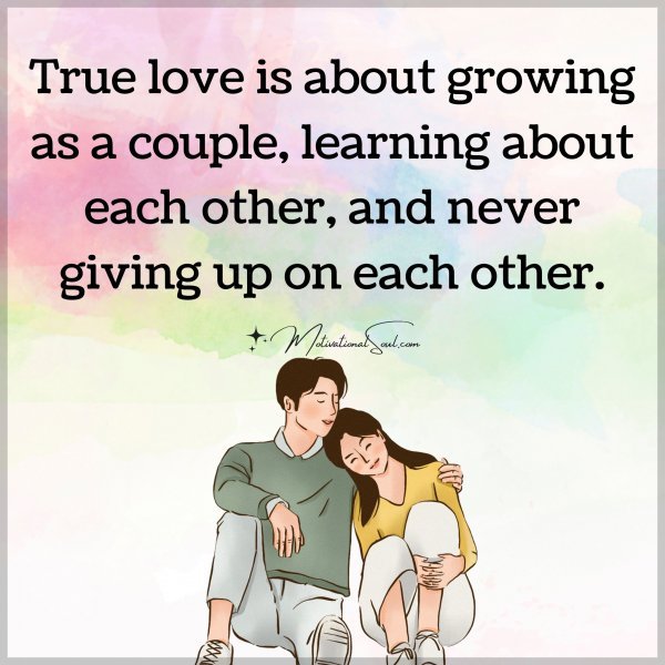 True love is about