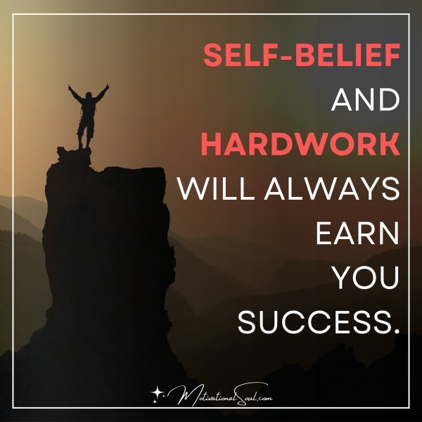 SELF-BELIEF AND