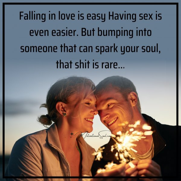 Falling in love is easy