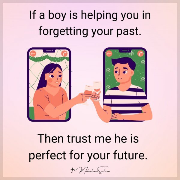 If a boy is helping you in