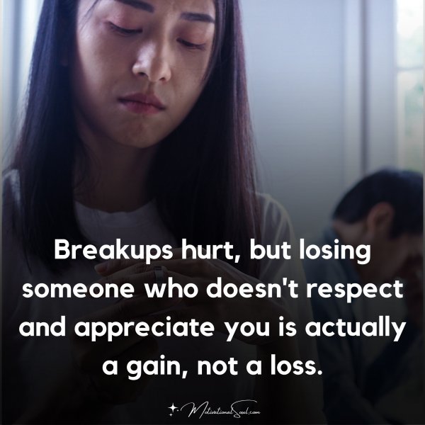 Breakups hurt
