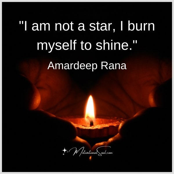 "I am not a star