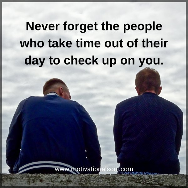 Quote: Never forget the
people who take time
out of their day to