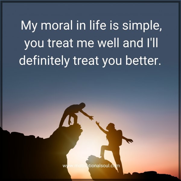 My moral