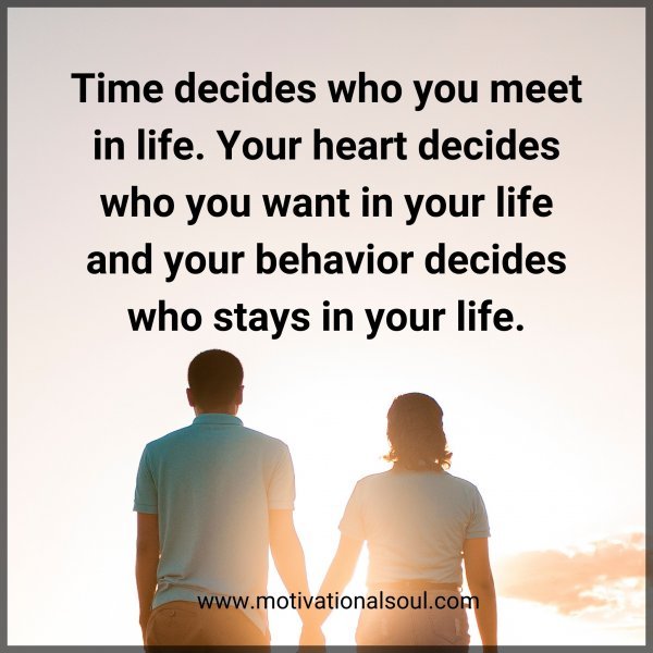 Time decides