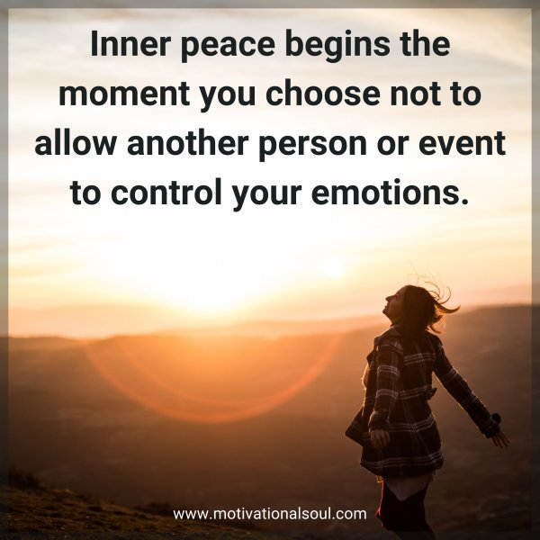 inner peace begins