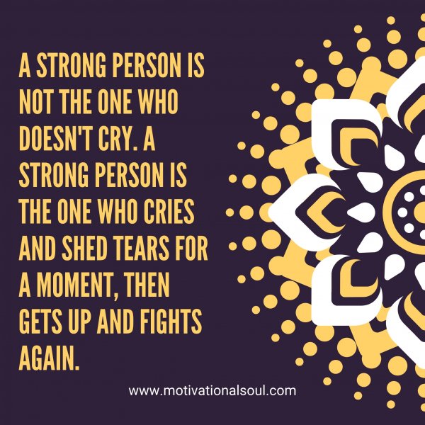 A strong person